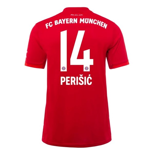 Camiseta Bayern Munich NO.14 Perisic 1ª Kit 2019 2020 Rojo